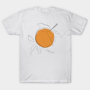 drawing orange T-Shirt